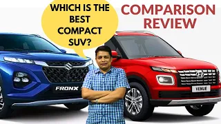 Hyundai Venue vs Maruti Suzuki Fronx - which compact SUV is best for you?