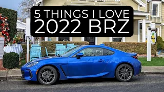 5 Things I LOVE About My 2022 Subaru BRZ