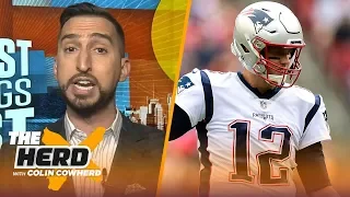 Tom Brady being named top clutch QB is 'ridiculous' — Nick Wright | NFL | THE HERD