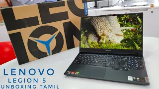 ✨ Lenovo Legion 5 Unboxing tamil...//AMD Ryzen 7 👀RTX 3050..120HZ..//Few Tech Tamil