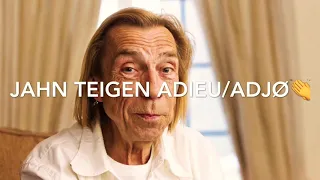 Adieu/Adjø Jahn Teigen //tekst