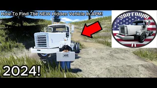 How To Find The NEW HIDDEN VEHICLE In APM! (American Plains Mudding Roblox)