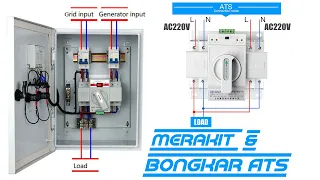 Cara Merakit ATS dan Membongkar Isi Automatic Transfer Switch