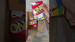 Mattel Games UNO cards Unboxing