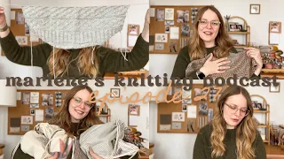 my Q1 knitting plans and 9 wips, first colorwork sweater • marlene’s knitting podcast, episode 27