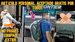 Mochila aceptada GRATIS TODAS las aerolíneas, Q es artículo personal