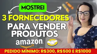 3 FORNECEDORES para vender no MERCADO LIVRE, AMAZON, SHOPEE 2024!