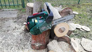 PARKSIDE petrol chainsaw PBBPS 700 A1 for the garden, orchard, around the house, cheap, economical