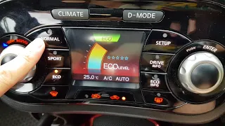 [NISSAN JUKE] Serba-Serbi I-CON (Integrated Control System)