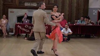 Lorena Tarantino y Gianpiero Galdi - 3/5 - Lo Que Vieron Tus Ojos (F. Lomuto) | Milonga Nacimiento