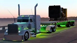 *ROLLIN UPDATE* 💥1.48 Complete Build and Drive - Flat Top Peterbilt 389 | American Truck Simulator |