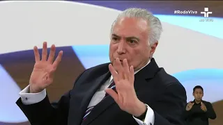 "#VoltaTemer é um reconhecimento do meu trabalho", diz Michel Temer