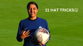 I Found all of Sam Kerr's Career Hat-tricks.