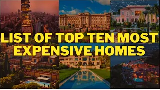 【TOP10】Top10 Mega Mansions You've Never Heard Of