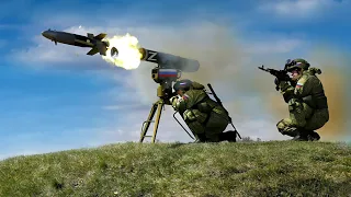 Just Arrived In Ukraine! Western Relief Artillery Destroyed by Russian Cornet Troops