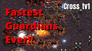 Fastest Guardians Ever!!! | Starcraft Remastered Fastest Map 2022