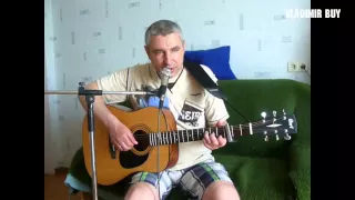 "На тропе что луной запорошена" русская народная песня под гитару