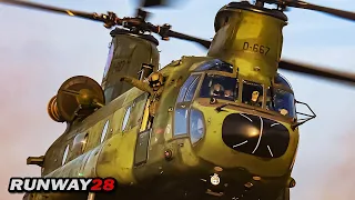 WINDY GOODBYE of the LAST DELTA CHINOOK; Retirement of the CH-47D in the RNLAF