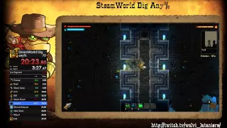 Training SteamWorld Dig Any%, sub30 attempt, 31:57