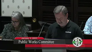 Public Works Committee - January 3, 2023