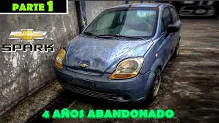 Restauracion extrema chevrolet Spark LT abandonado *Quedo como Nuevo*