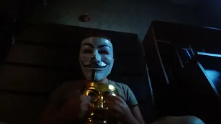 Обзор на золотую маску анонимуса (Гая Фокса)