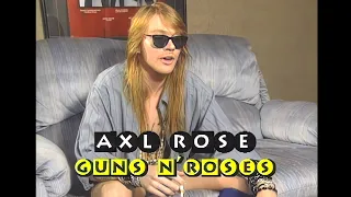 MTV NEWS: Guns N' Roses - Alpine Valley Music Theater (1991) (Live Clips & Interview by Kurt Loder)