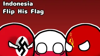 Indonesia Flip His Flag