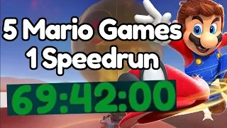 I decided a 60 hour speedrun wasn't long enough... - Mario 1482 Challenge [5?/4]