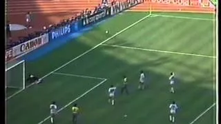 Italia 90 - Brasil 0 Argentina 1 - Octavos de Final