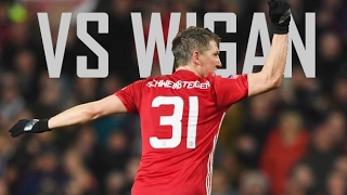 Bastian Schweinsteiger VS Wigan Athletic  [Home] | FA Cup | 29/01/2017