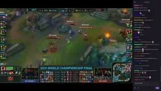 Finals LoL S5 Worlds 2015 | SKT vs KOO - Finals D1G1 | (with TWITCH CHAT)