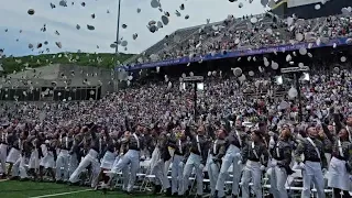 "Oath to Toss" the Final Minutes of 2024 West Point Graduation for Class of 2024