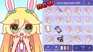 new hand pose's for gacha life 2 😍