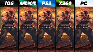 The King of Fighters XIII | iOS vs Android vs PS3 vs Xbox 360 vs Windows | Graphics Comparison