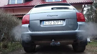 Porsche cayenne 3.2 VR6 bypass + cat delete exhaust sound