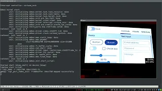 LVGL is running under Embox RTOS. Examples for Qemu and STM32.