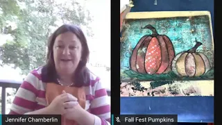 Mixed Media Pumpkin Festival! PUMPKIN TEMPLATES: https://www.themakerbeehive.com/pumpkintemplates