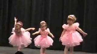 Little Ballerina's First Recital