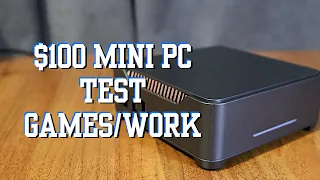 What is $100 Mini PC CAPABLE of in 2023? Celeron N5105 Test for home and work