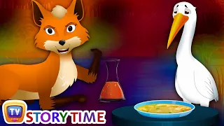 Fox & Crane, Beat The Treat - Bedtime Stories for Kids in English | ChuChu TV Storytime for Children