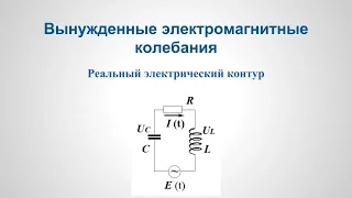 Колебания - Вынужденные электромагнитные колебания v1