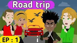 Road trip part 1 | English story | Animated stories | Learn English | English life stories
