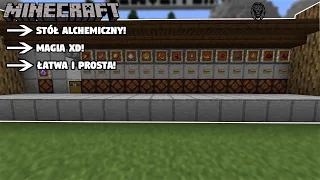 Minecraft: Automatyczny Stół Do Alchemii! (Mechanizm)