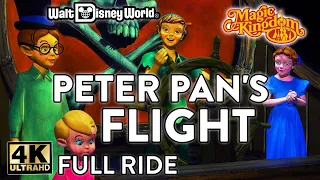 Peter Pan - 4K Full Ride POV - Magic Kingdom - Disney World - 2022