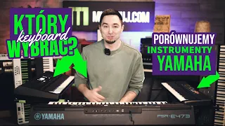 Który wybrać? Porównanie keyboardów Yamaha PSR