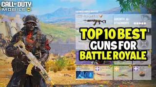 Top 10 Best Guns for Battle Royale in Cod Mobile Season 4 (2024)