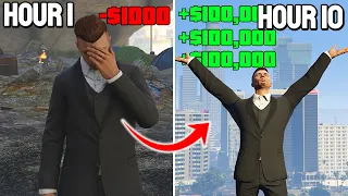 How Much Money Can I Make in 10 Hours of GTA 5 Online?