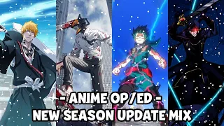 Anime Opening Music Mix | Anime Updating New Season 2023 | Anime Opening Compilation 2023