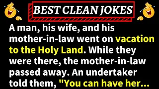 🤣A Family Went On Vacation To The Holy Land - BEST CLEAN JOKES | Funny Daily Jokes